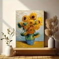 thumbnail image 6 of Van Gogh Sunflowers Canvas Painting Wall Art, Decor for Living Room Bedroom Dining Room Kitchen Hallway, 6 of 8