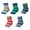 Striped 5C, variant on Kids Boys Girls Cotton Socks Colorful Crew Socks for Teens 5 Pairs(L,Checkered Patterns A)