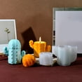 thumbnail image 4 of lanema Creative Cactus Shaped Silicone Molds for Scented Candle Cups and Storage, 4 of 10
