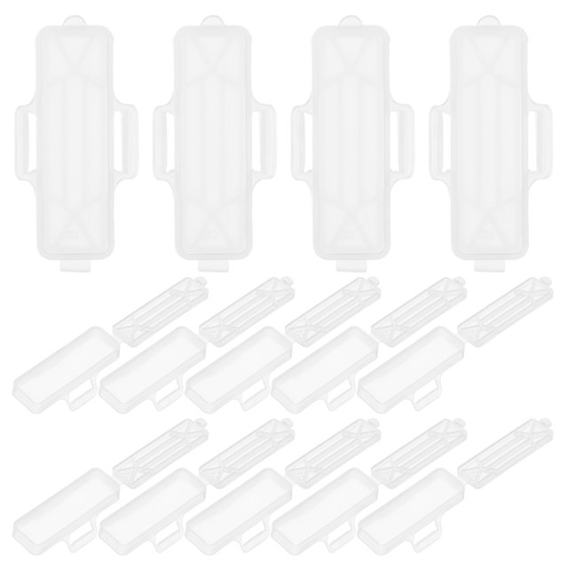 unbranded 1Jgo Caja Plástica Para Etiquetas De Cables Con Impermeable Y De Bridas Para Exterior