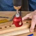 thumbnail image 3 of Vertical Positioning Hole Puncher Pocket Hole Jig Carpentry Tool Mini Straight, 3 of 9