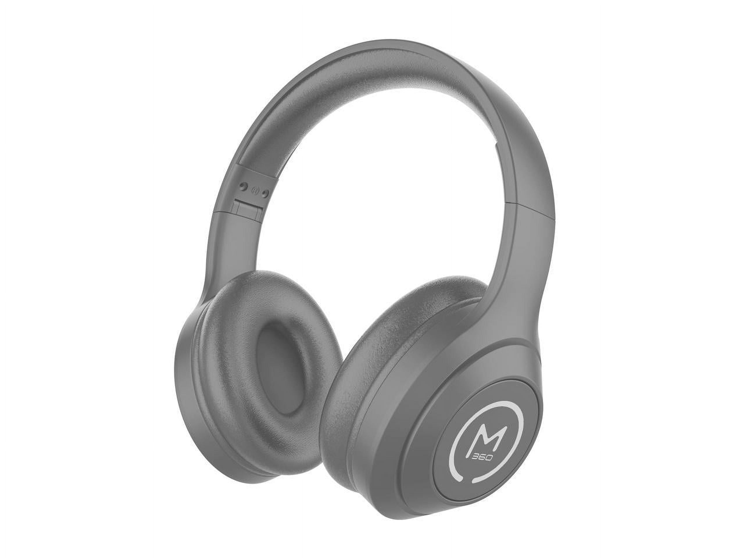Morpheus 360 Comfort Plus Wireless Over-Ear Headphones - Bluetooth Headset with Microphone - 10H Playtime - HP6500G (Grey)
