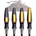 thumbnail image 1 of 4PCS Motorcycle Turn Signals Flowing Mode Turn Signal Lights Motorcycle Turning, 1 of 5