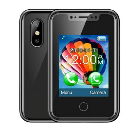 Super Mini Phone Smartphone (Unlocked), Black