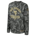 thumbnail image 2 of Youth Colosseum Camo West Virginia Mountaineers OHT Military Appreciation Dark Star Long Sleeve T-Shirt, 2 of 4