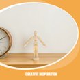 thumbnail image 3 of COOPHYA Set Of Articulated Mannequin Figures Structure For Students Flexible Joint Movement In Beige For Teaching, 3 of 8