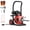 Automatic Feeding Closed Drum High Handrail Electric Rotary Pipe Dredger 75Ft x 1/2 US Plug, variant on Drain Cleaner Machine 75Ftx1/2Inch,450W Portable Drain Cleaning Machine with 6 Cutters,Gloves,Portable Electric Drain Auger Cleaner for 2" to 4" Pipes