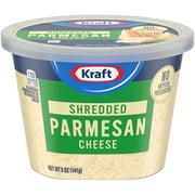 Kraft Shredded Parmesan Cheese, 5 oz. Tub