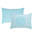 thumbnail image 3 of Superior 3-Pieces High-Durability Cotton-Blend Bedspread Set, King, Aqua, 3 of 9