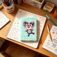 thumbnail image 6 of Bcylexb Plush Journal Notebook, Fluffy Fuzzy Soft Cover Journal With Cute Cartoon Animal Designs for Students Teens Gift Writing Stationery, 6 of 6