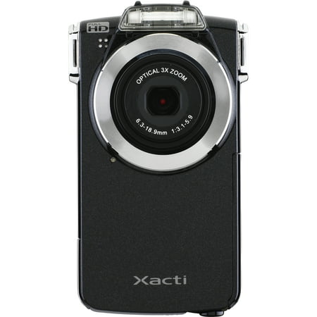 Sanyo VPC-PD2BK Full HD Pocket Movie Dual Camera with 10 MP Digital Photos and 3X Optical Zoom (Black)