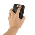 thumbnail image 4 of Wallet Back Case for iPhone 7 Plus/8 Plus with Wrist Strap, Stylish Magnetic Card Holder Finger Ring Kickstand PU Leather Lanyard Shockproof Slim Phone Case Cover for iPhone 7 Plus/8 Plus, Black, 4 of 7