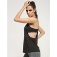 thumbnail image 3 of Womens Yoga Gym Sports Tops Shirts Tank Active Stretch Sleeveless Workout Vest, 3 of 5