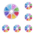 thumbnail image 1 of WUSUOWEI 624PCS Colorful Knitting Pins,Locking Markers Needle Pin,Pear Shape Pins for Sewing Clothing,DIY Craft,Making with Storage Box,Knitting Counter,Crochet Needle Ring,8colors, 1 of 1