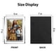 thumbnail image 4 of Set de 4 marcos de fotos HIKWADERY Silver de 5 x 7 pulgadas con cristal HD, 4 of 5