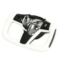 thumbnail image 4 of Car Steering Wheel,   Driving Steering Wheel High Toughness With Bright Carbon Fiber Trims For Vehicle, 4 of 8