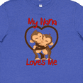 thumbnail image 4 of Inktastic My Nana Loves Me Monkey Youth T-Shirt, 4 of 5
