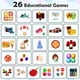 thumbnail image 4 of Reloj inteligente Luyiilo para niños con 26 juegos de rompecabezas, cámara HD, 4 of 7