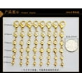 thumbnail image 4 of U8MO 50pcs 10/12/14/16/18/21mm Gold/Silver Lobster Claw Clasps Hook DIY Jewelry-Platinum-16x8mm, 4 of 9