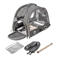 thumbnail image 2 of BotaniNest Portable Bird Travel Backpack For Small Ventilated Outdoor Adventure Cage, 2 of 6