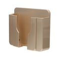 thumbnail image 5 of COSMOBETTY Adhesive Mounting Wall Storage Rack Golden Abs 1Pc 3.9X3.5X1.3In, 5 of 8