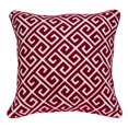 thumbnail image 1 of Parkland Collection PILA11017D Trix Rouge & Blanc Carré Housse de Coussin de Transition avec Insert en Duvet - 20 x 20 x 7 Po., 1 of 1