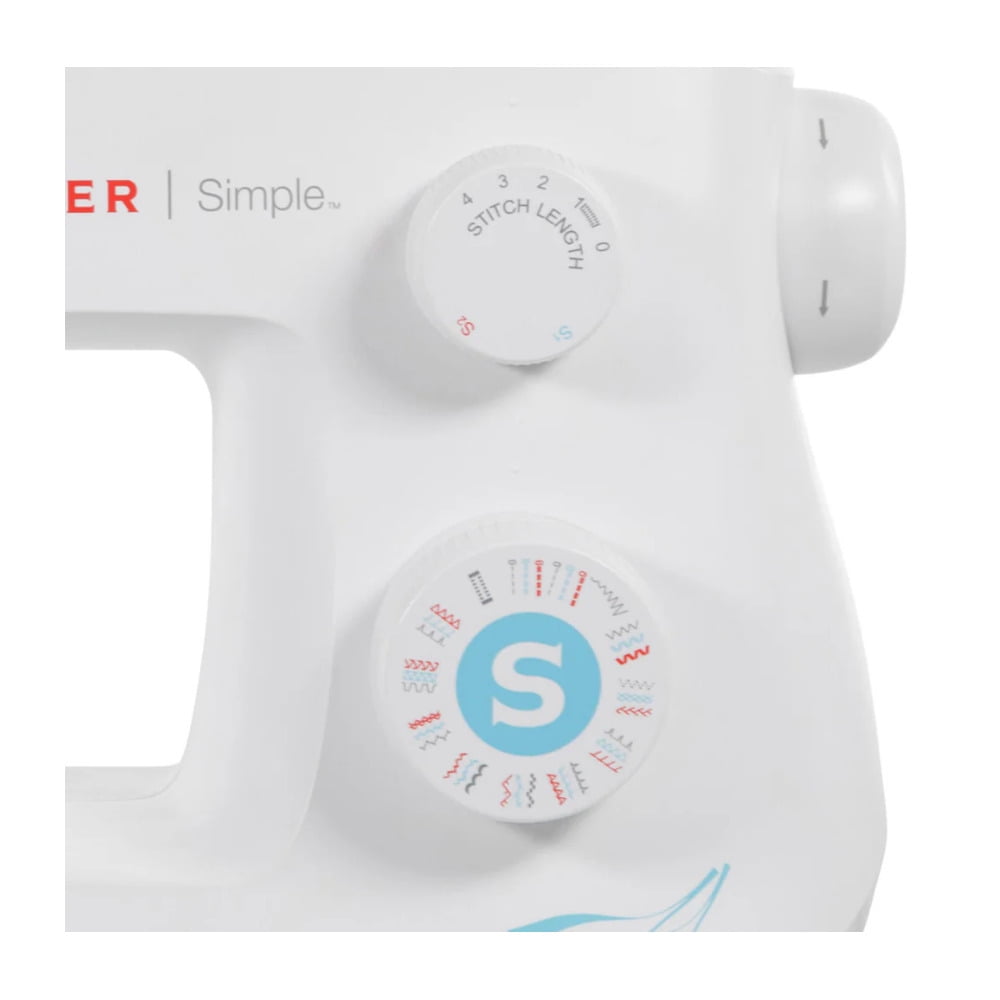 Restored Singer 3337 Simple Sewing Machine with 108 Stitch Applications (Refurbished)