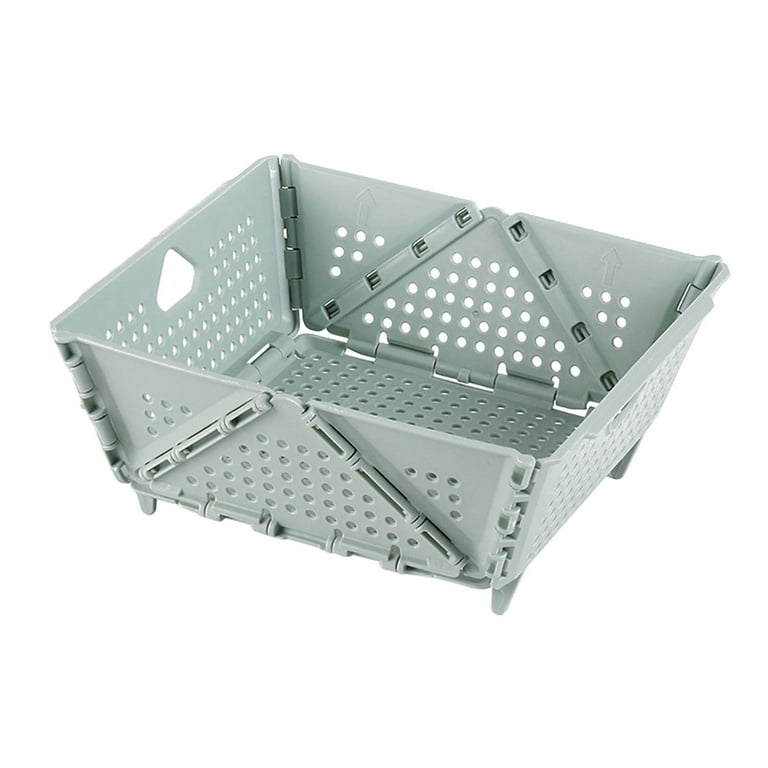 小物 NEIGHBORHOOD FOLDING BASKET & STAND SET Neighborhood Men's Folding Basket & Stand Set in Silver