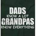 thumbnail image 2 of Dad Knows A lot Grandpa Everything Hoodie Hooded Sweatshirt Men Brisco Brands S, 2 of 6
