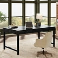 thumbnail image 4 of Tribesigns 55" Industrial Executive Desk for Home Office,Business Workstation, Small Conference Table, 4 of 7