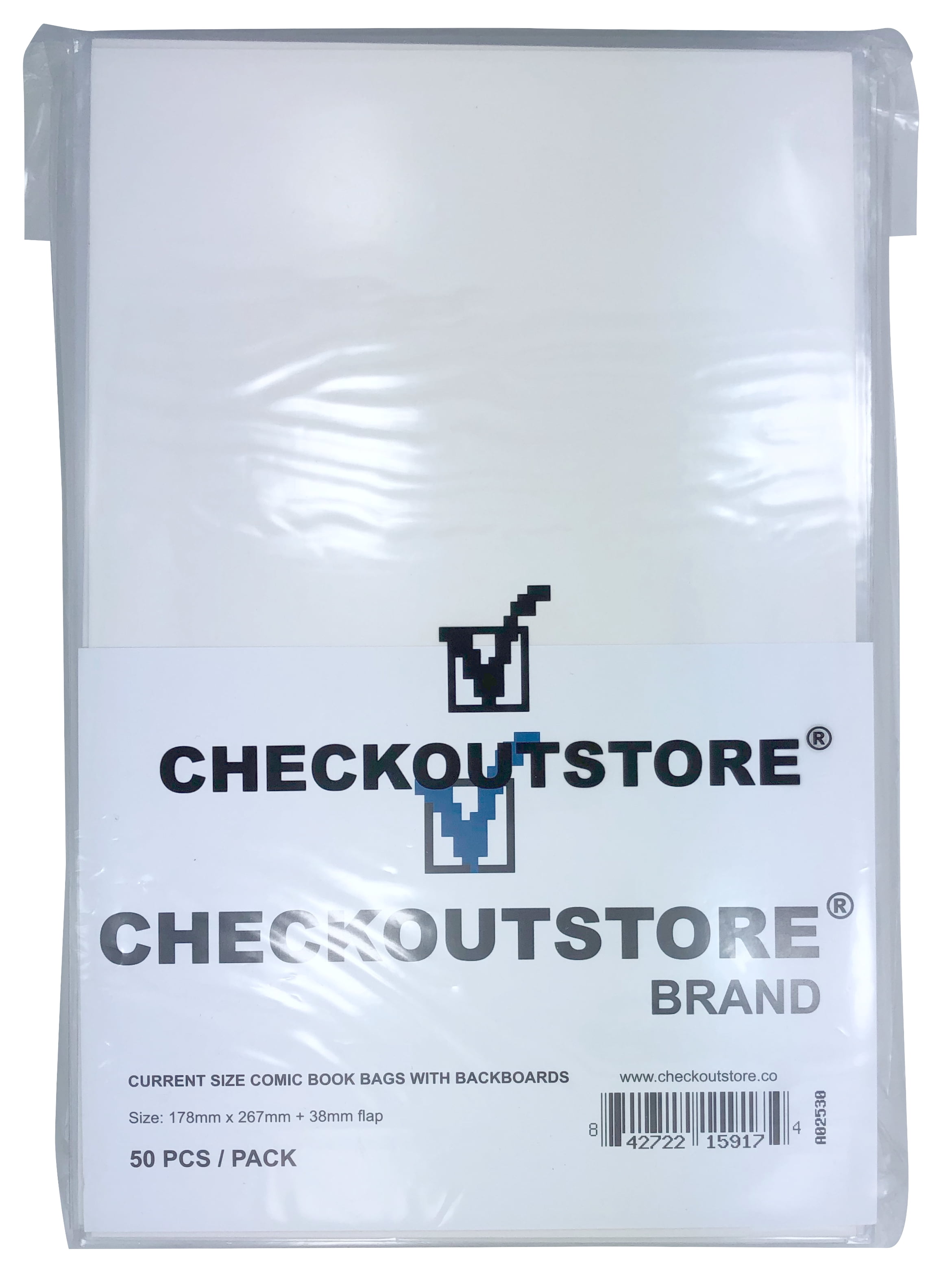 1000 crystal clear silver age comic bags 185.mm x 10.1//2 inches self sealers.
