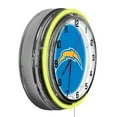 thumbnail image 2 of Imperial Los Angeles Chargers 18'' Neon Clock, 2 of 3