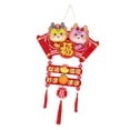 thumbnail image 3 of Adorno colgante de año Nuevo Chino, colgante de borla para Festival de Primavera de 2024, colgante para tienda, regalo de celebración, decoración del Estilo B Macarena Colgantes de año nuevo, 3 of 6