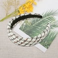 thumbnail image 6 of Unique Bargains 1 Pc Exquisite Wool Braided Headbands White, 6 of 6
