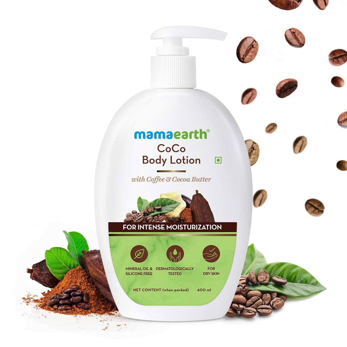Mamaearth CoCo Body Lotion with Coffee and Cocoa for Intense