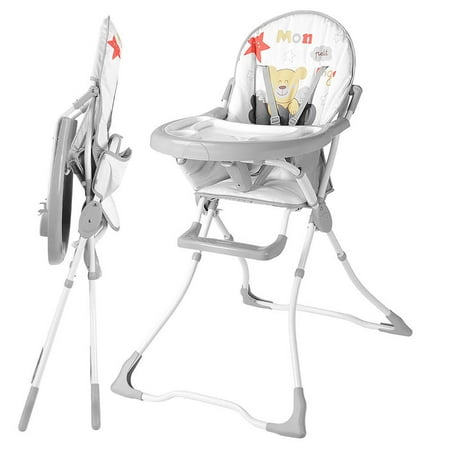 Chaise Haute Pour Bebe A Pliage Simple Chaise Haute Booster Toddle Avec 2 Plateaux Amovibles Et Ceinture De Securite Walmart Canada