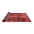 thumbnail image 2 of Ahgly Company Indoor Round Oriental Red Industrial Area Rugs, 7' Round, 2 of 4