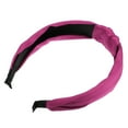 thumbnail image 6 of Unique Bargains Satin Knot Headband Hairband for Women 1.2 Inch Wide 1 Pcs Rose Red, 6 of 7