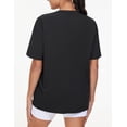 thumbnail image 3 of Dragon Fit Oversized Workout T-Shirts for Women Summer Basic Tees Casual Loose Fit Short Sleeve Yoga Running Tops, 3 of 6