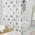 thumbnail image 2 of Vggrvlo Bath New Arrivals Shower Curtain or Liner with 12 Hooks Premium PEVA Hotel Luxury Weighted Bathroom Accessories for Bathroom 47"x72", 2 of 9