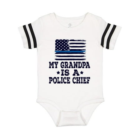 

Inktastic Police Chief Grandpa Law Enforcement Gift Baby Boy or Baby Girl Bodysuit