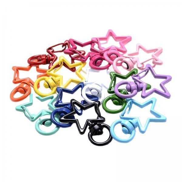 Luzkey 10xMetal Lobster Clasp Keychain Hook DIY Jewelry Making Buckle Findings Bags