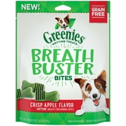 Greenies Breath Buster Bites Dog Treats, Crisp Apple Flavor, 5.5 oz. Pack