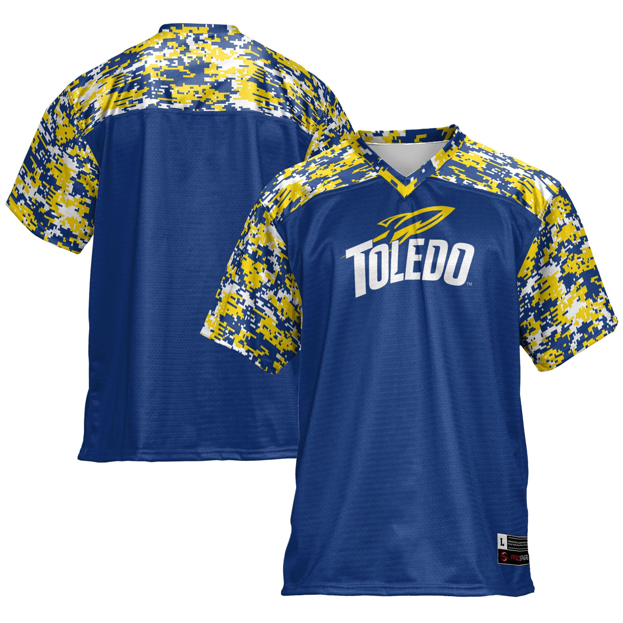 Men's Navy Toledo Rockets Football Jersey - Walmart.com