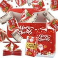 thumbnail image 4 of Explosion Gift Box, Merry Christmas Surprise Box Gift Boxes with 18 Bounces Explosion Folding Bounce Envelope for Money Gifts Explosion Design Holiday Birthday Party Supplies for Festive Celebration, 4 of 8
