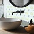 thumbnail image 6 of Mi Alma Yellow House Peel & Stick Tiles - Vinyl Backsplash 8x8, 6 of 12