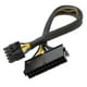 thumbnail image 3 of 24 Pin to 10 Pin Adapter Cable ATX PSU Main Power Supply Cable Braided Sleeved Cable for Lenovo Moth, 3 of 5