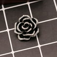 thumbnail image 2 of FNNMNNR Camellia Brooch Female High-End Pearl European And American Silk Scarf Buckle Retro Corsage Cute Pin Jewelry Clothing Accessories, 2 of 16