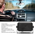 thumbnail image 3 of Altavoz Externo Para Radio De Coche, Altavoz De Radio CB Rectangular Plug And Play, Enchufe De 4 Ohmios, 5 W Y 3,5 Mm Para Transceptor Móvil Para Radio CB, 3 of 7