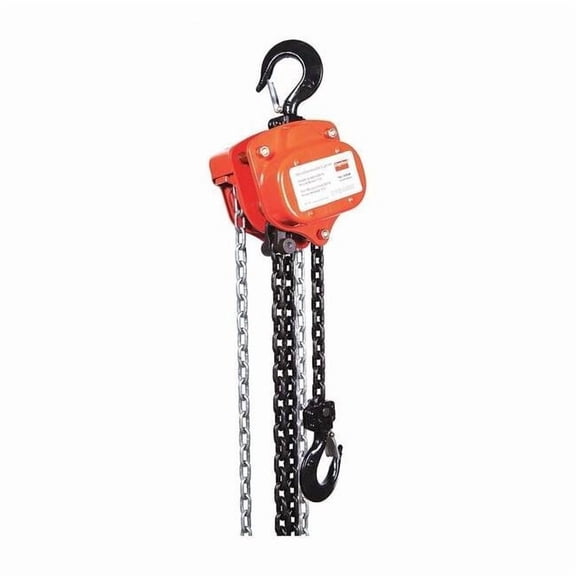 Dayton Manual Chain Hoist,2000 lb.,Lift 15 ft. 29XP28